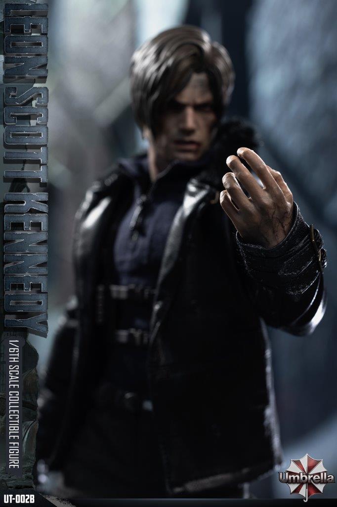 Mô hình figure 1/6 Umbrella UT-002B Leon S Deluxe kèm base (tóc nhựa) - Image 4