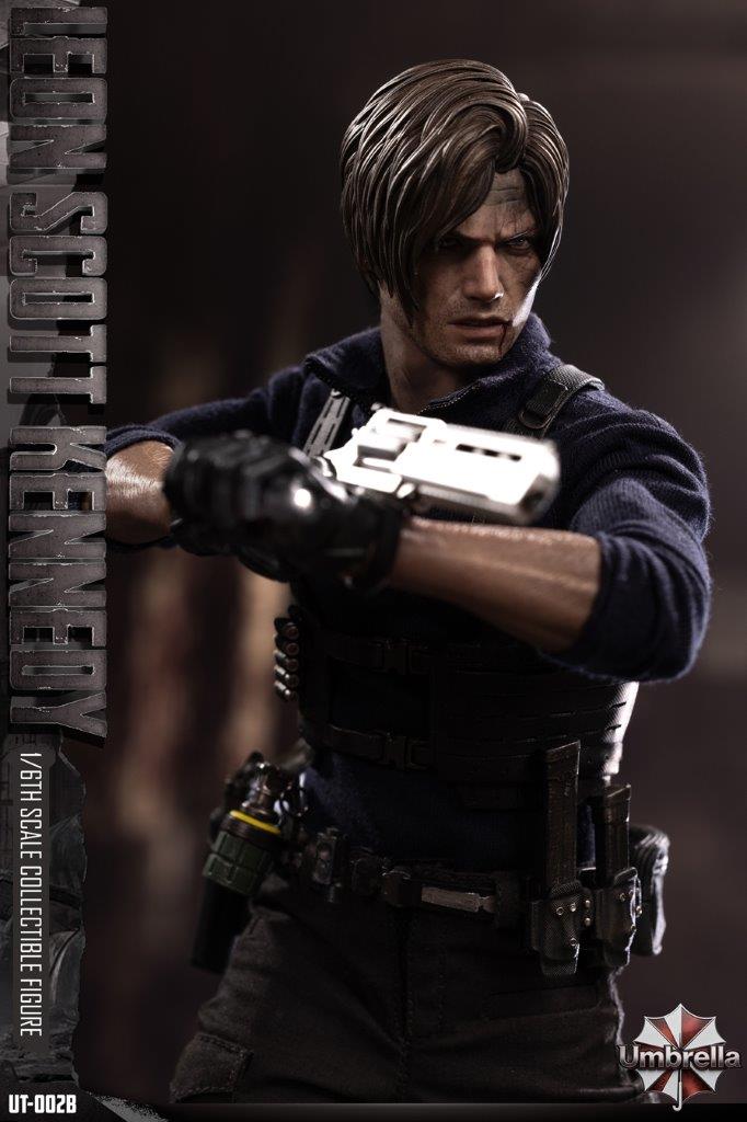 Mô hình figure 1/6 Umbrella UT-002B Leon S Deluxe kèm base (tóc nhựa) - Image 6