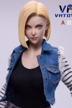 Head nữ Android 18 (Dragon Ball) VHTOYS VH001 tỷ lệ 1/6 phiên bản A