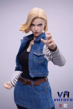 Head nữ Android 18 (Dragon Ball) VHTOYS VH001 tỷ lệ 1/6 phiên bản B