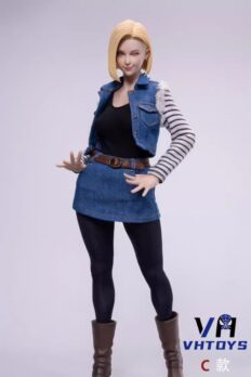 Head nữ 1/6 VHTOYS Android 18 Dragon Ball mã C