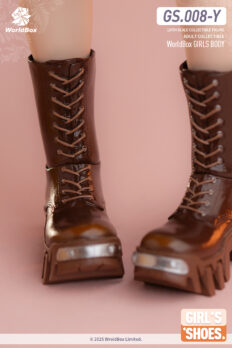Giày bốt 1/6 WorldBox GS008-Y Bulldozer Boots