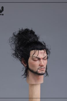 Head nam 1/6 WTOYS Miyamoto Musashi Head Sculpture phiên bản B (tóc cấy)
