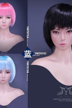 Head Nữ 1/6 YMTOYS YMT075 Cool Girl Blue