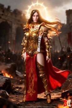 Mô hình figure 1/6 Z-ONE STUDIO Z1-002 Alloy Imperial Empress - Standard-Bearer Isabella