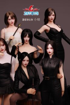Head nữ châu Á Z6TOYS “Tiểu Thanh” tỷ lệ 1/6 cho mô hình figure nữ 12 inch