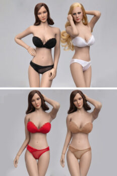 Đồ lót nội y 1/6 Bộ Nội Y Áo Ngực Không Dây Cho Figure Nữ