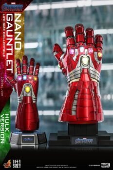 Hot Toys LMS008 1/1 Avengers 4: The Final Battle Nano Gloves Hulk Ver