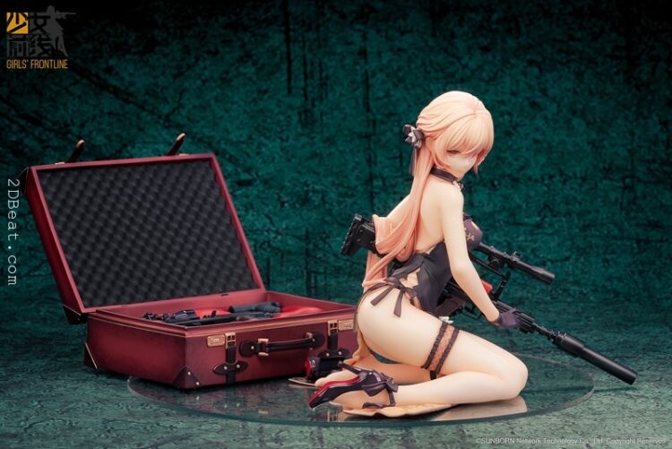 Figure PVC 1/8 Reverse Studio OTs-14 - Girls Frontline Purple Rain Heart Heavy Damage Ver.