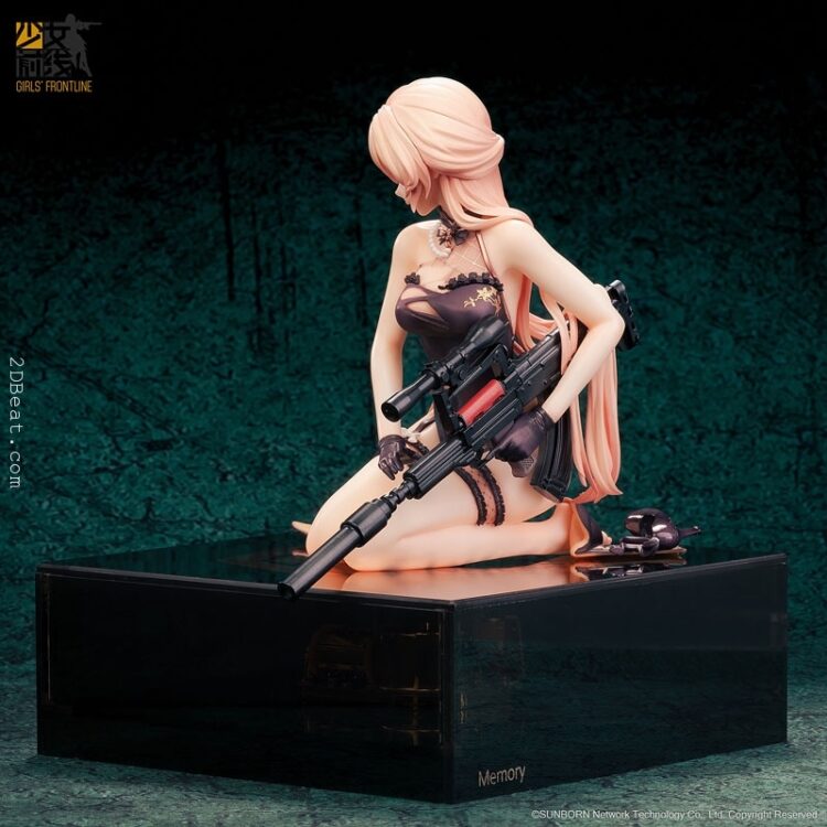 Figure PVC 1/8 Reverse Studio OTs-14 - Girls Frontline Purple Rain Heart Heavy Damage Ver.