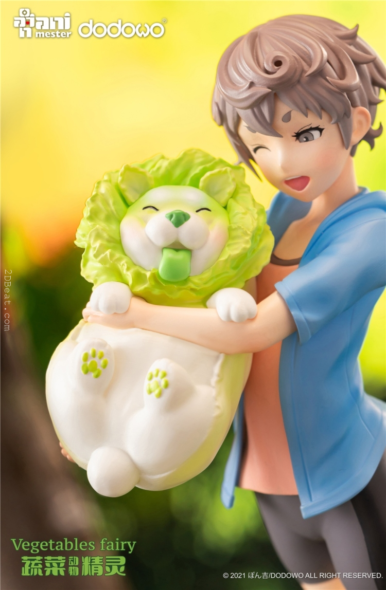 1/7 Scale ANIMESTER x DODOWO Vegetable Fairy Figure Sai-chan and Hakusaine