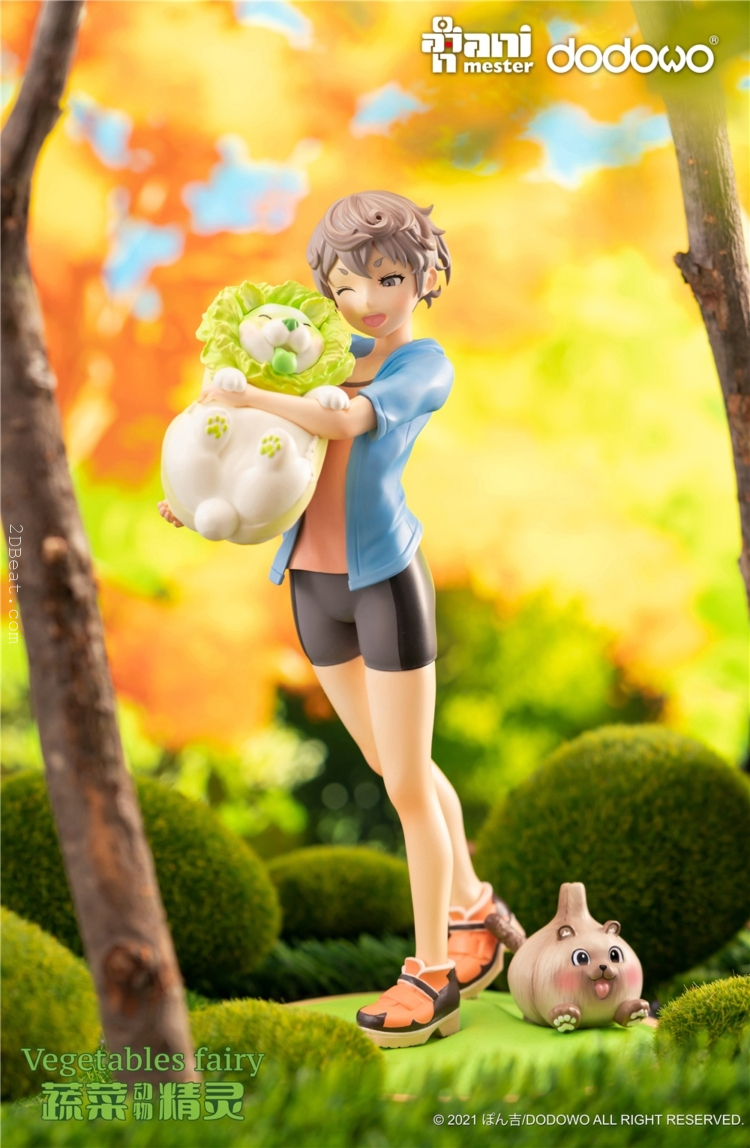 1/7 Scale ANIMESTER x DODOWO Vegetable Fairy Figure Sai-chan and Hakusaine